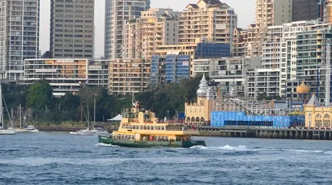 Sydney Harbour Ferry Stock Footage 65497824