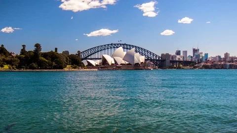 Sydney Harbour Hyperlapse Stock Footage 106384601