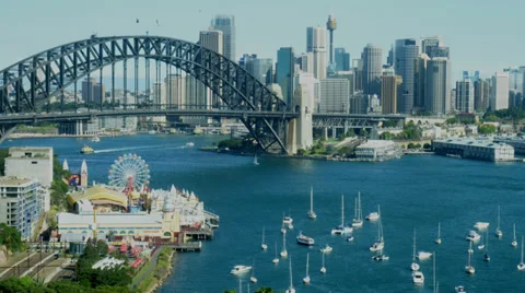 Sydney Harbour in Summer Timelapse 無料動画素材 36614952