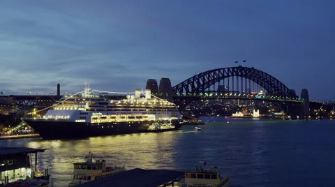 Sydney Harbour View Stock Footage 44798561