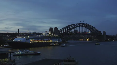 Sydney Harbour View Stock-Footage 44798881
