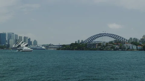 Sydney Harbour View Stock Footage 44798977