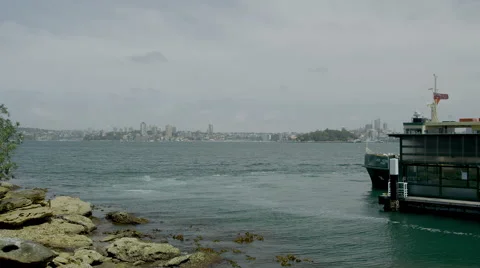 Sydney Harbour View Stock Footage 44799342