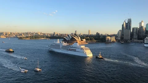 Sydney Harbour View Stock Footage 127265748