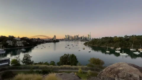 Sydney Harbour view Stock Footage 156302240
