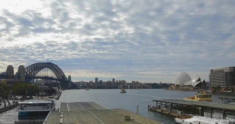 SYDNEY HARBOUR VIEWS Vídeo Stock 125382854
