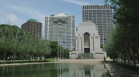 Sydney Hyde Park Video stock 44797347