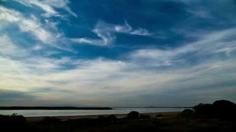 Sydney Kurnell Time Lapse Video stock 11804085
