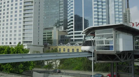 Sydney Monorail Vídeos de archivo 44799327