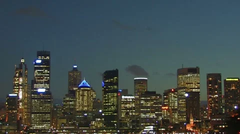 Sydney Night 3 Video stock 7761248