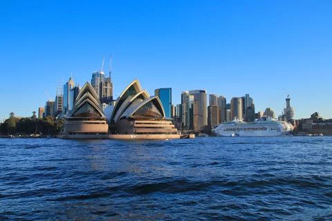 Sydney Opera with CBD Stock Photos