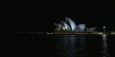 Sydney Opera House 4K Stock Footage 129164121