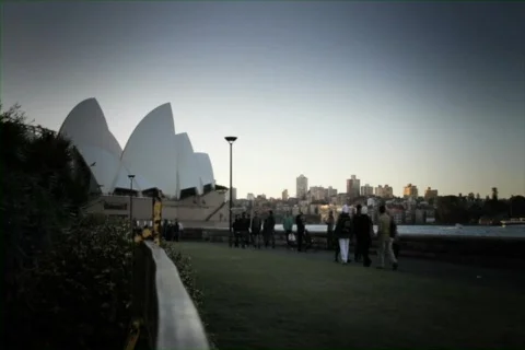 Sydney Opera House Stock Footage 779159