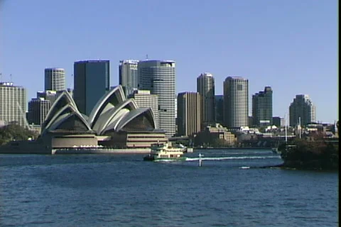 Sydney Opera House Stock-Footage 820618