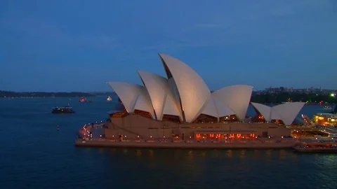 Sydney Opera House Stock Footage 83372816