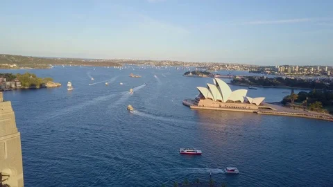 Sydney Opera House Video stock 89856397