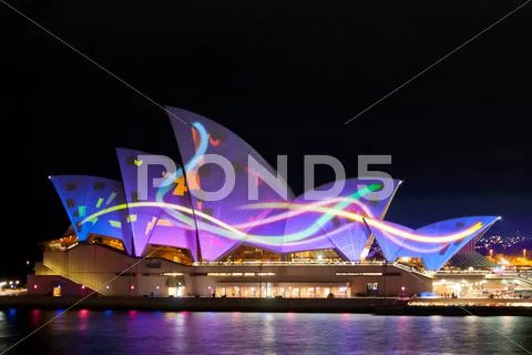 Sydney Opera House Light Show