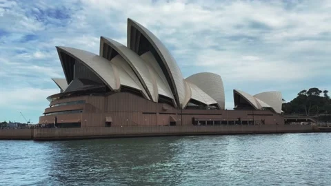 Sydney Opera House Pan Stock Footage 225814238