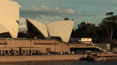 Sydney Opera House at Sunset Video stock 63372440