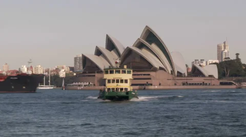 Sydney Opera House Timelapse Stock Footage 33587393