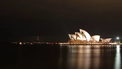 Sydney Opera House Timelapse Video stock 70353945