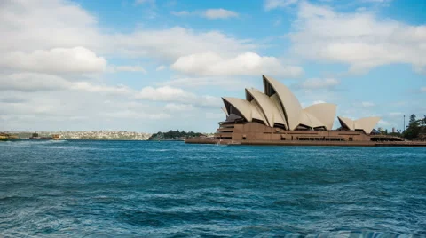 Sydney Opera House view Stock Footage 57221687