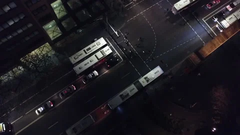 Sydney pedestrians at night Stock Footage 168259989