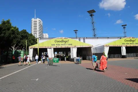 Sydney Royal Easter Show Exit Stock Photos