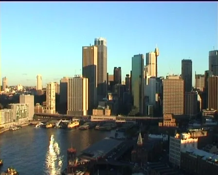 Sydney Skyline Stock-Footage 99739