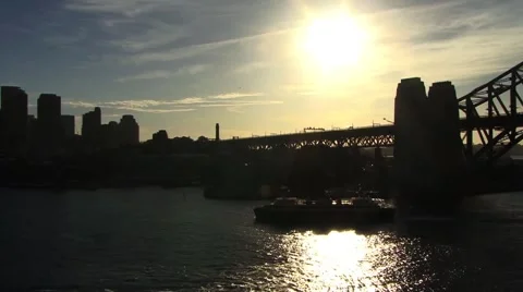Sydney Slow Panning Shot Stock Footage 51935833