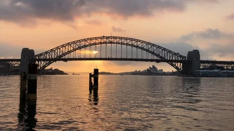 Sydney Sunrise Stock Footage 122656099