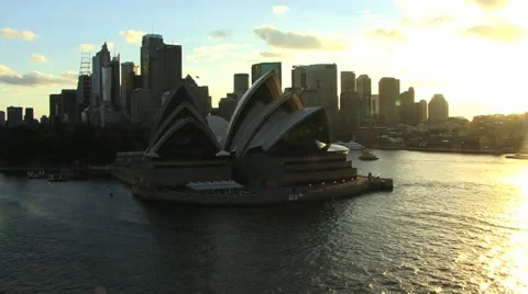 Sydney Sunset Stock Footage 43236938