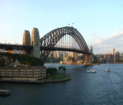 Sydney Timelapse Full day to night Stock Footage