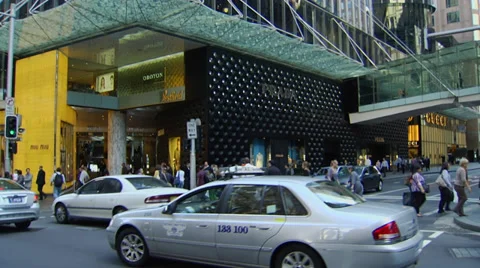 Sydney Tower, and Westfield Centrepoint Stock Footage 34692441