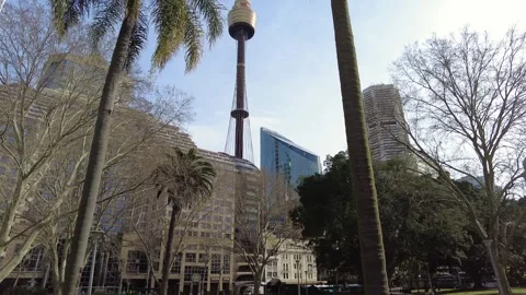 Sydney Tower Stock Footage 297176920