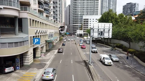 Sydney Traffic Stock Footage 105548250