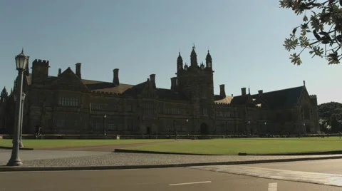 Sydney University Stock Footage 52712175
