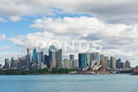 Sydney view at the noon Stock Photos