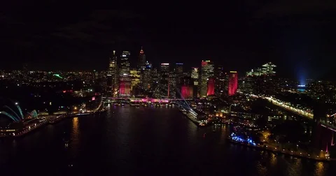 Sydney Vivid 2017 Stock Footage 76794654