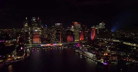 Sydney Vivid 2017 Stock Footage 76798969