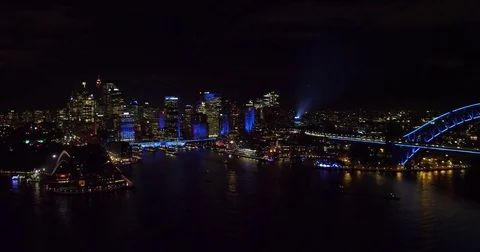 Sydney Vivid 2017 Stock Footage 76802884