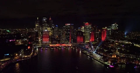 Sydney Vivid 2017 Stock Footage 76812088