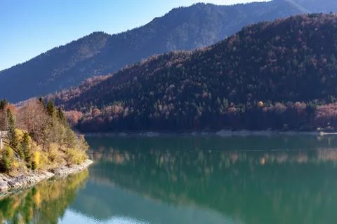 Sylvensteinstausee Stock Photos