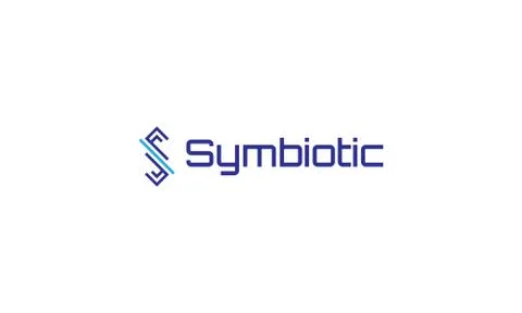 Symbiotic vector logo Stock Illustration