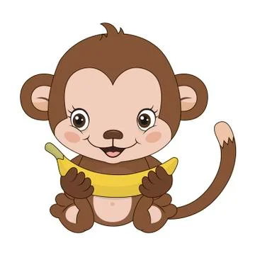 Symbol of 2016 - a monkey Ilustração Stock