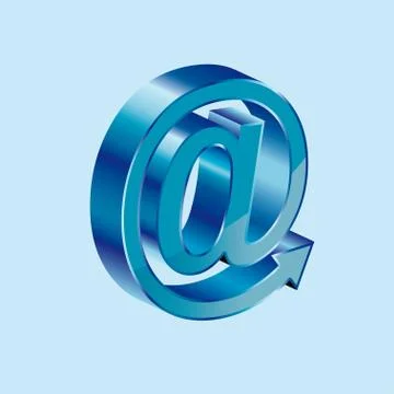 @ symbol in 3d Stock Illustration