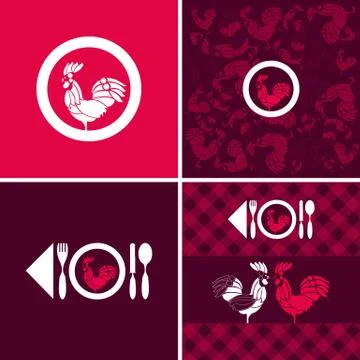 Symbol and background Stock Illustration