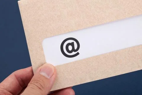 @ symbol and envelope Stock Photos