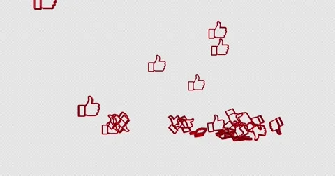 Like - Symbol Animation Stock Footage 154206552