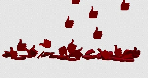 Like - Symbol Animation Stock Footage 154206590